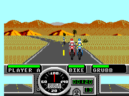 Road Rash screenshot 5 for Sega Master System